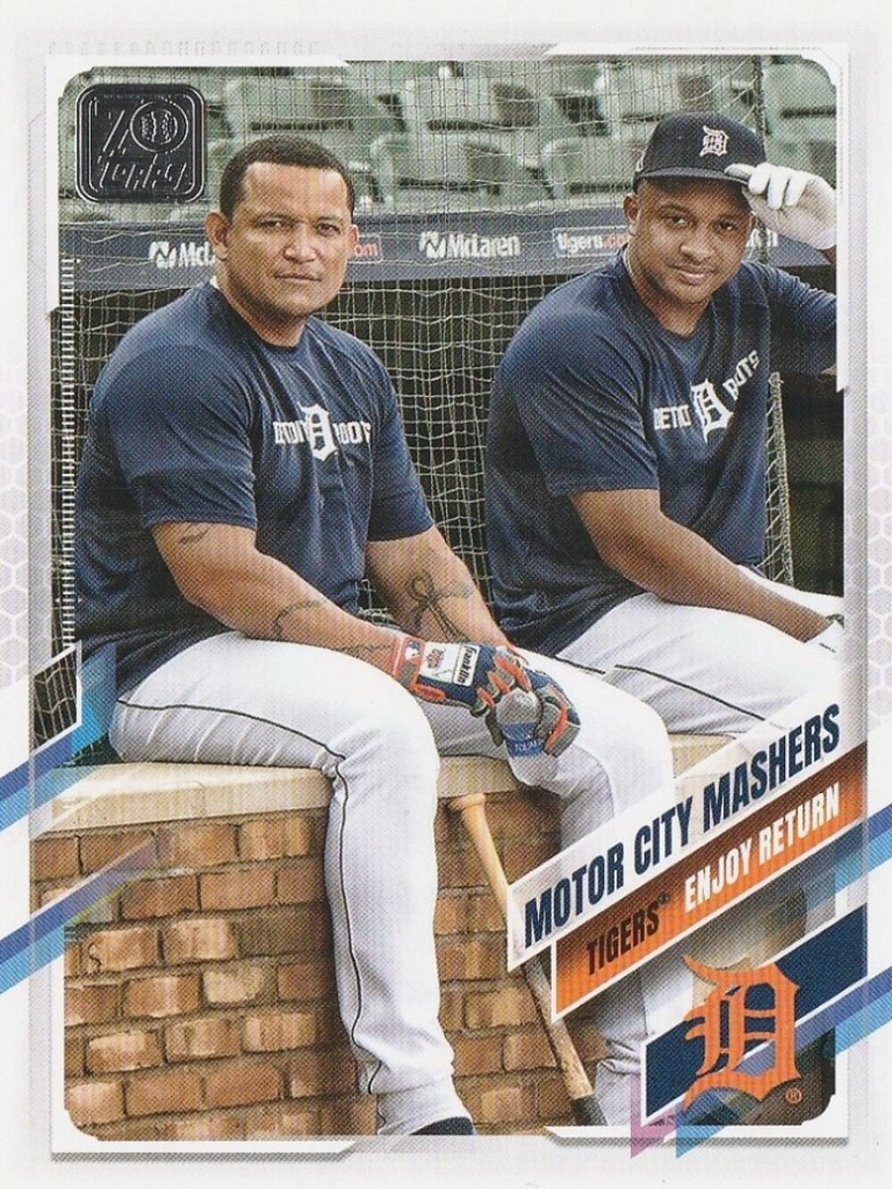 Motor City Mashers - 2021 Topps 70th Anniversary Series 1 Baseball Card